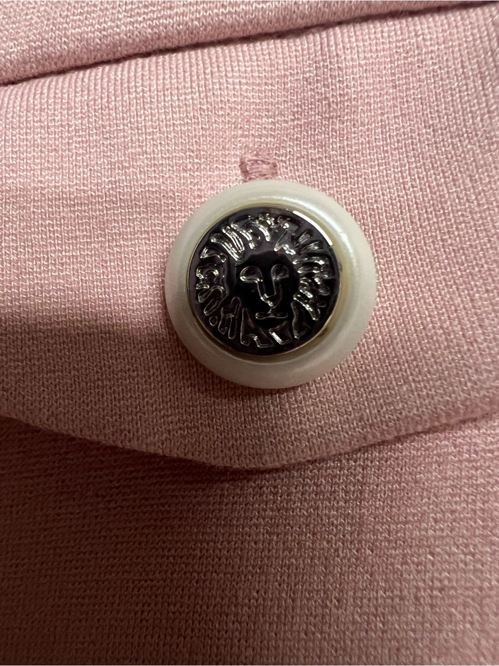 Anne Klein Blush Pink Tailored Knit Pants - Picture 6 of 15